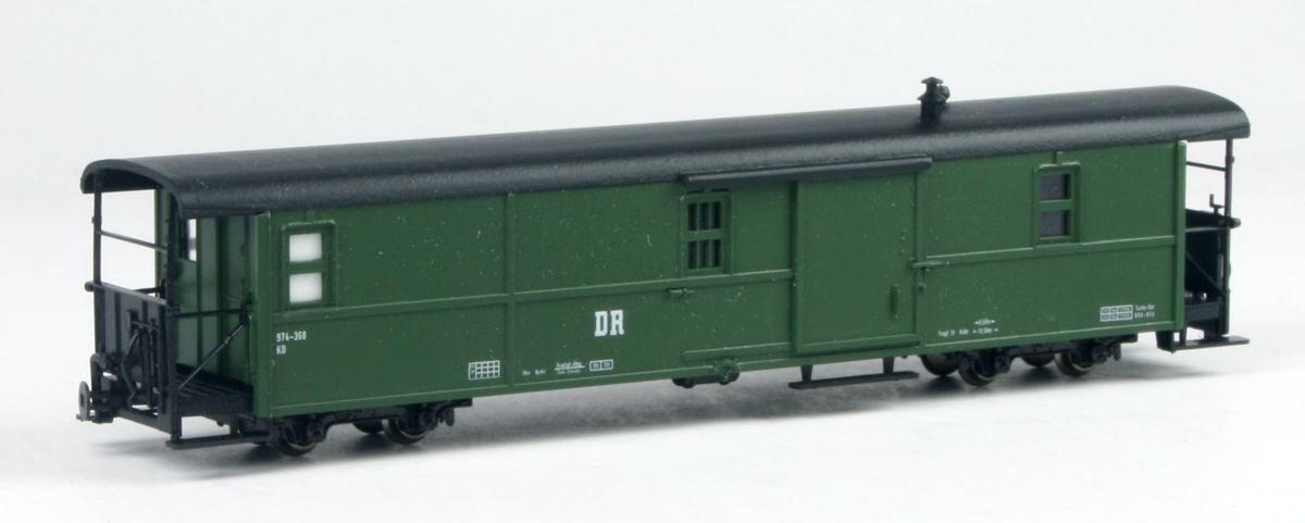 Technomodell 53414 - Packwagen, DR, Ep.IV, grün