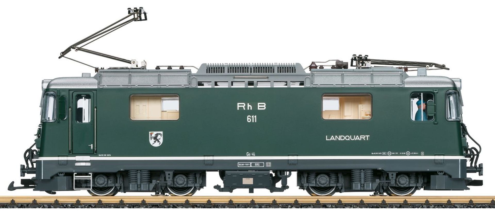 LGB 28447 - E-Lok Ge 4/4 II Nr. 611, RhB, Ep.VI, DC-MFX-Sound LGB 28447 - E-Lok Ge 4/4 II Nr. 611, RhB, Ep.VI, DC-MFX-Sound