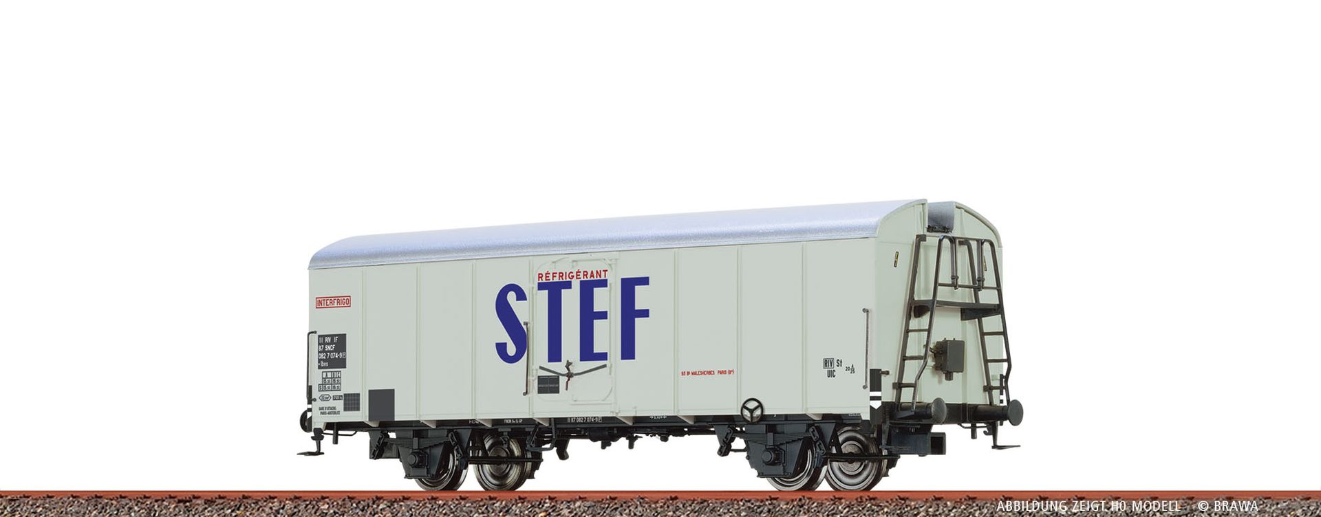 Brawa 67121 - Kühlwagen Ibes 'STEF', SNCF, Ep.IV