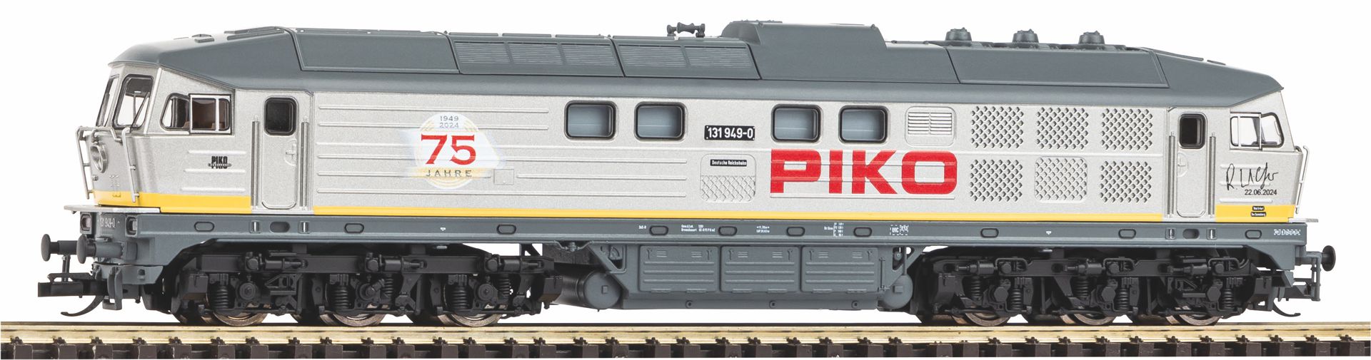 Piko 47330 - Diesellok BR 131 im Überraschungsdesign 'Piko Jubiläum'