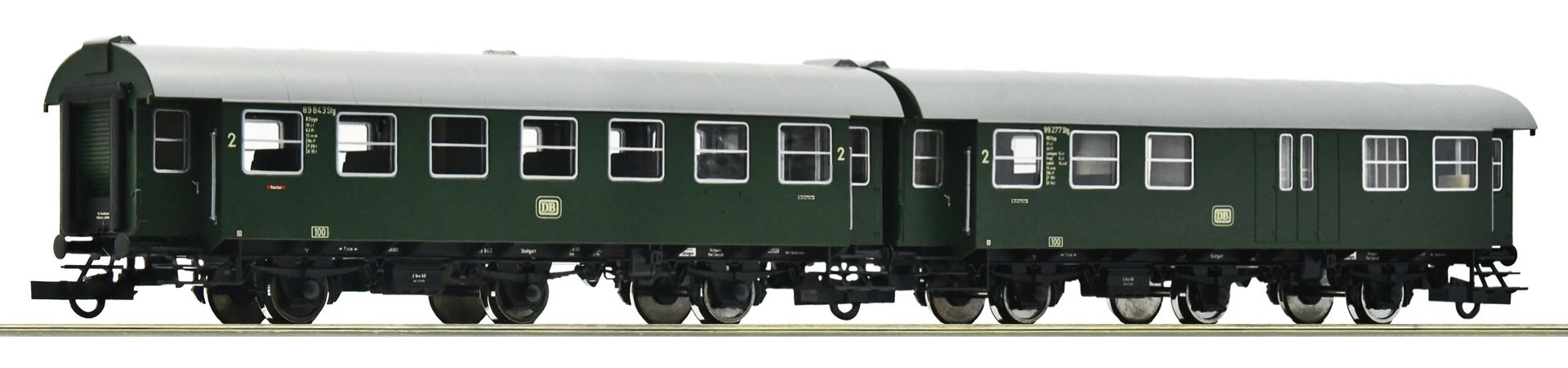 Roco 6200039 - 2er Set Umbauwagen, DB, Ep.IV