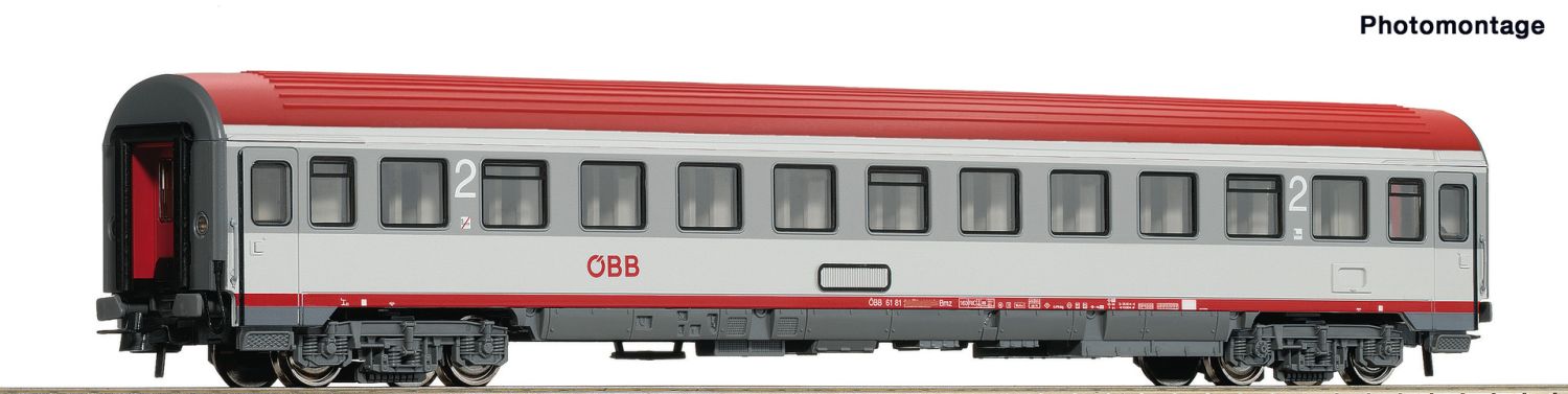 Roco 54164 - Personenwagen EUROFIMA, 2. Klasse, ÖBB, Ep.VI