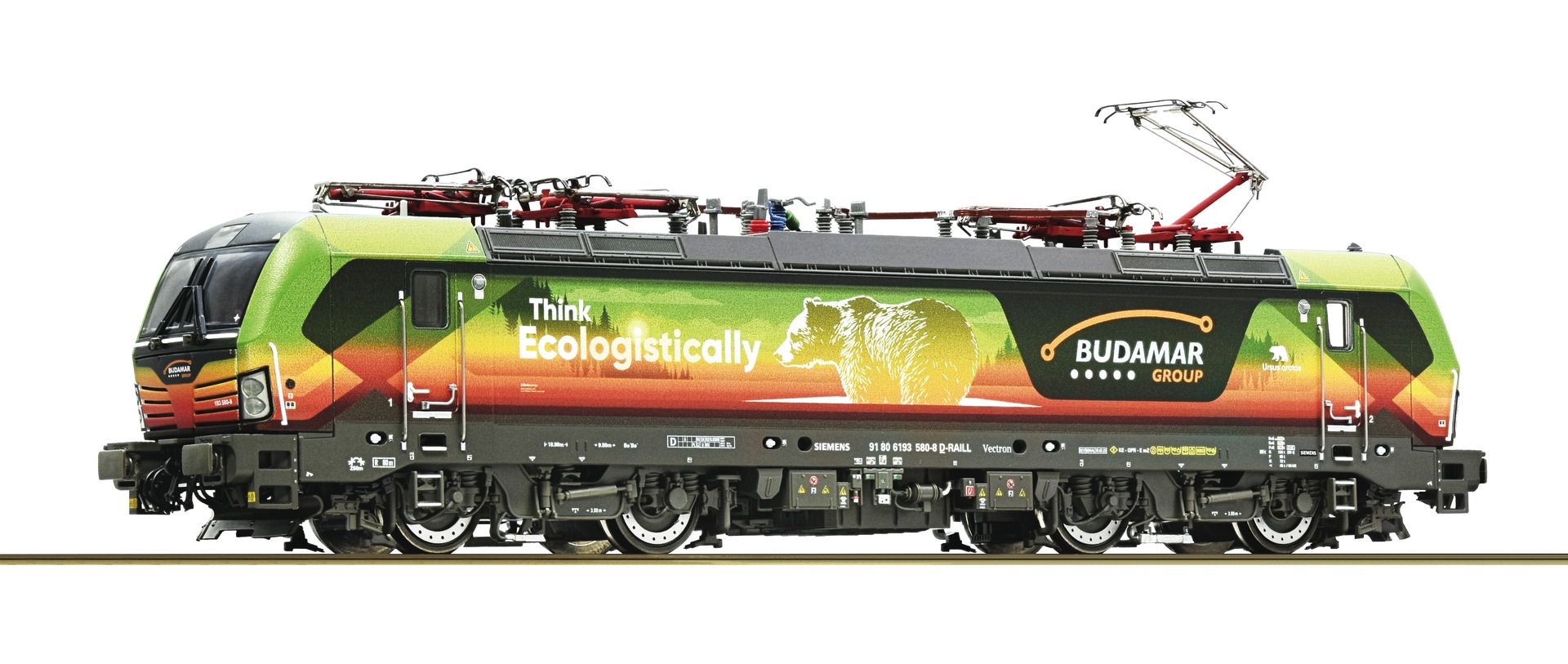 Roco 7500063 - E-Lok 193 580-8, Budamar, Ep.VI