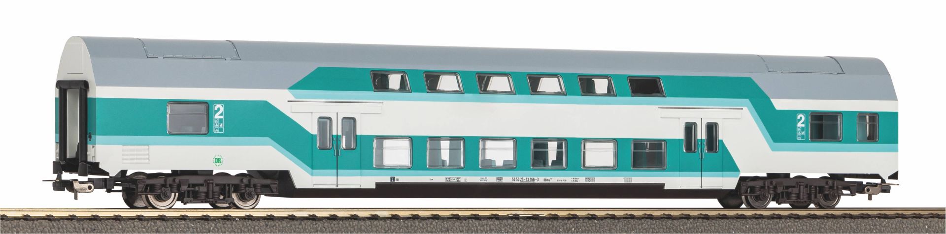 Piko 53119 - Doppelstockwagen DBuz 747.3, DR, Ep.V