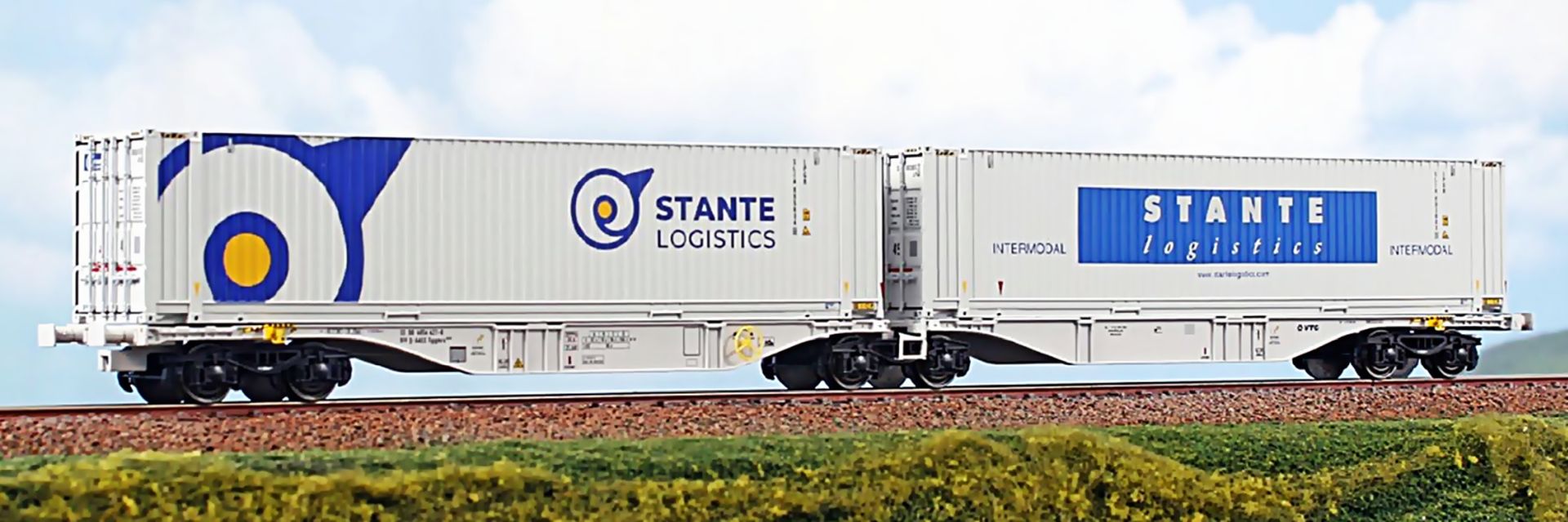 ACME AC 40398 - Containertragwagen Sggmrss 90, VTG, Ep.V-VI 'Stante'
