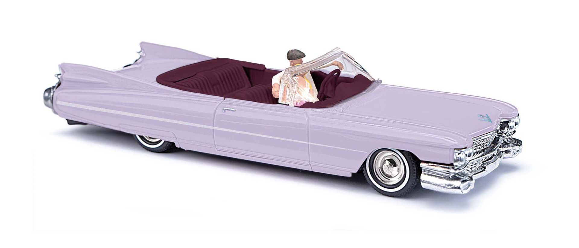 Busch 45135 - Cadillac Eldorado Cabrio offen mit 2 Figuren Bj. 1959