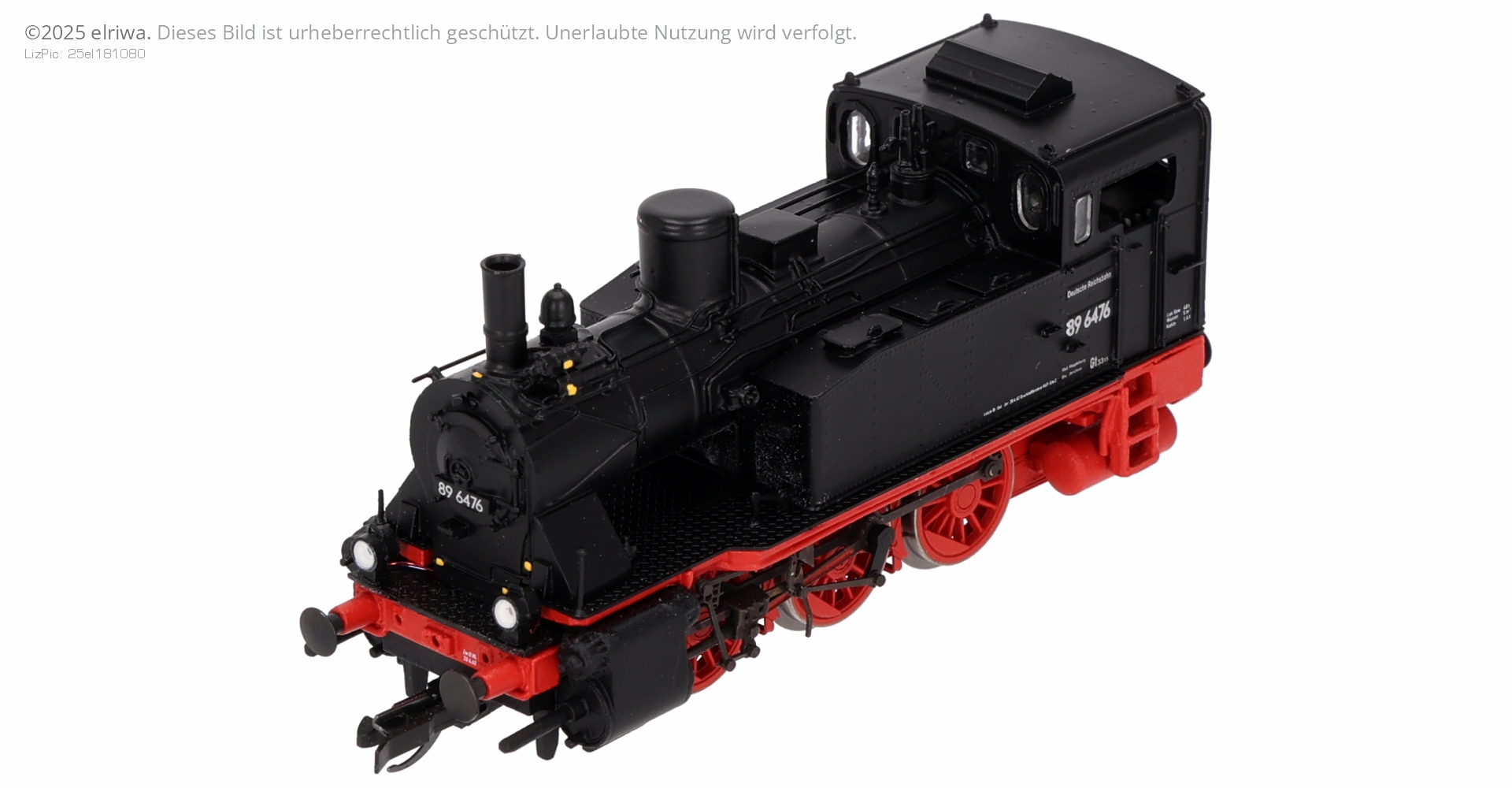 Beckmann 1010800 - Dampflok BR89 (pr. T8), DR, Ep.III Beckmann 1010800 - Dampflok BR89 (pr. T8), DR, Ep.III