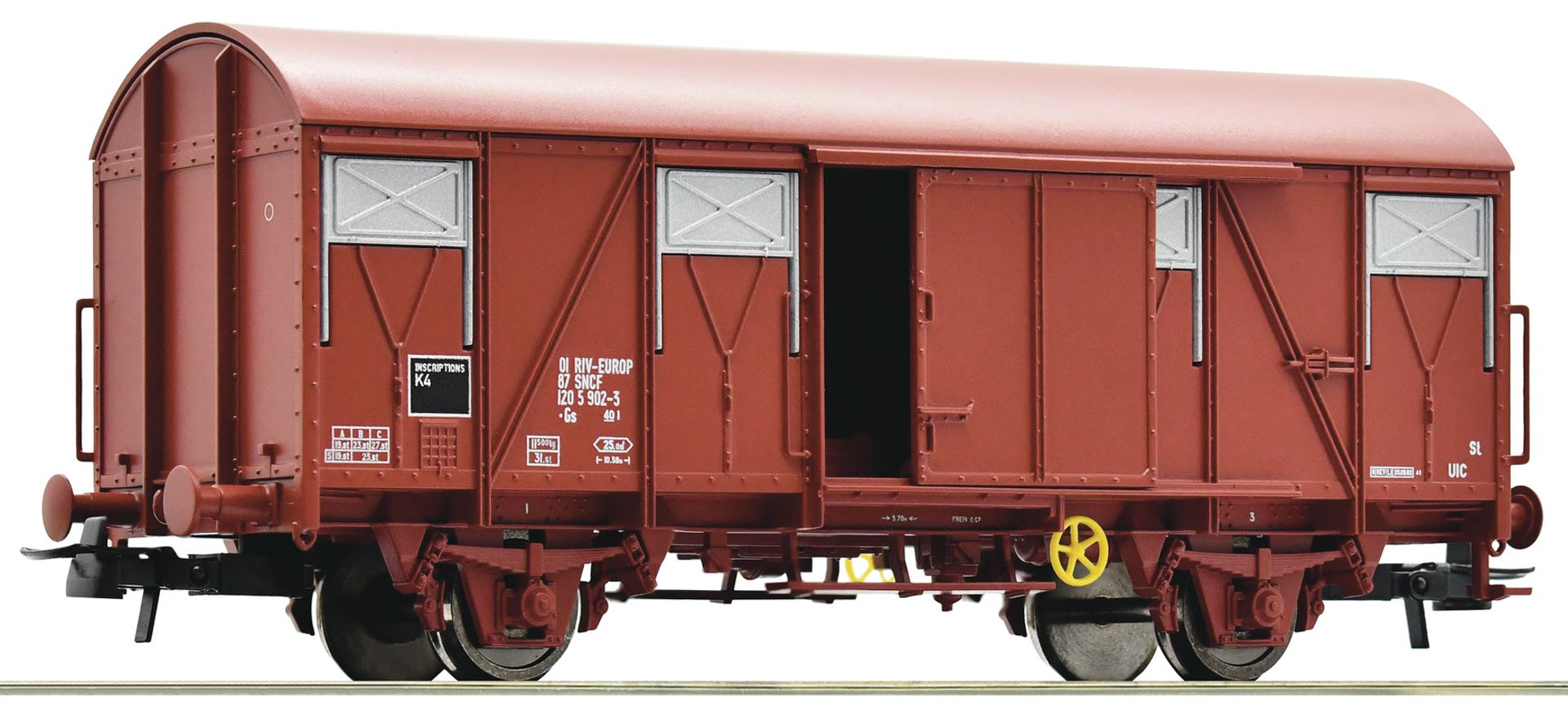 Roco 76319 - Gedeckter Güterwagen, SNCF, Ep.IV