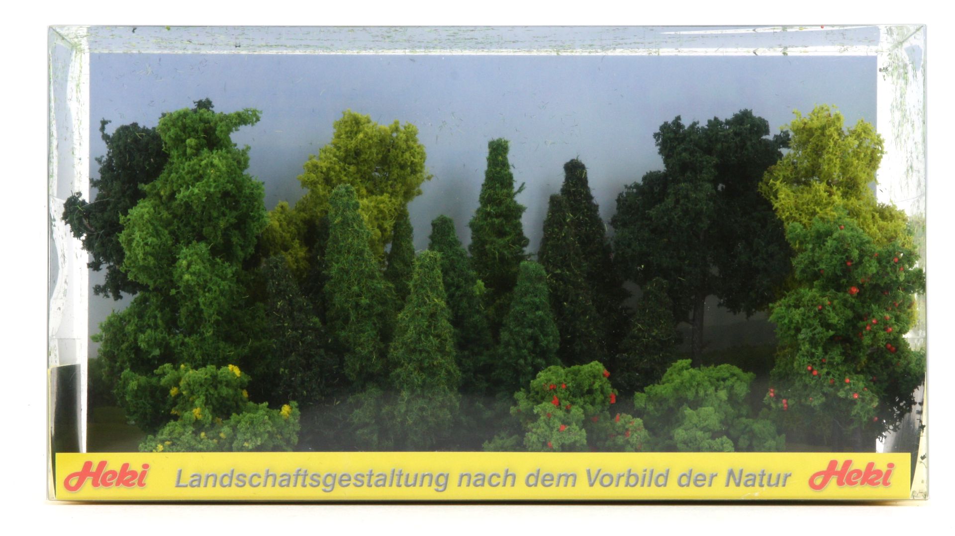 Heki 8204 - 20 Büsche, Laubbäume und Tannen, Sonderpackung w13plus