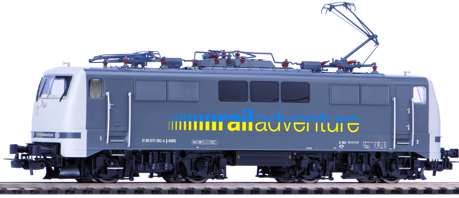 Piko 71272 - E-Lok 111 082-4, RailAdventure, Ep.VI 'Ukraine', DC-Sound