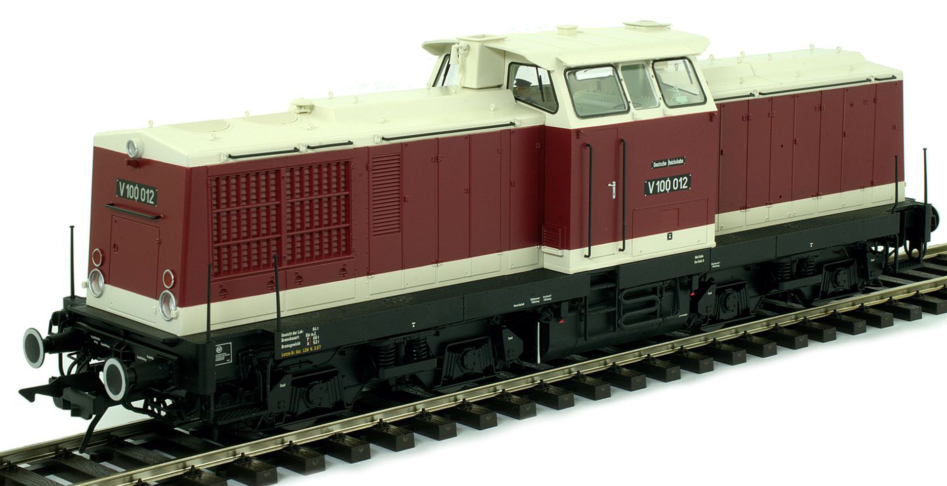 Lenz 40137-40 - Diesellok V 100 012, DR, Ep.III