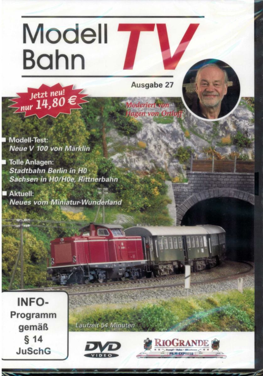VGB 7527 - DVD - Modellbahn TV - Ausgabe 27