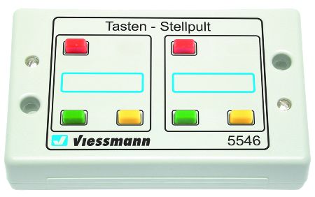 Viessmann 5546 - Tasten-Stellpult 3-begriffig