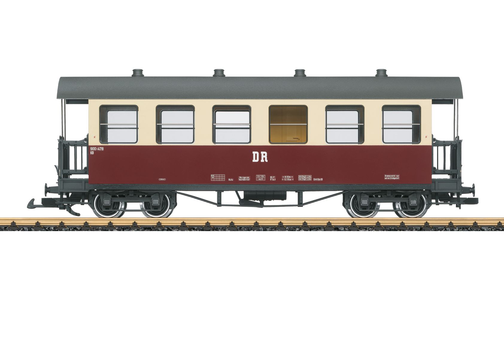 LGB 37737 - Personenwagen, DR, Ep.IV