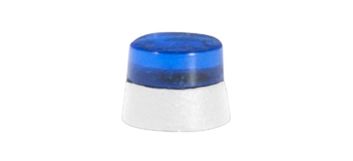 Herpa 053570 - Zubehör flache Rundumleuchten für LKW, blautransparent
