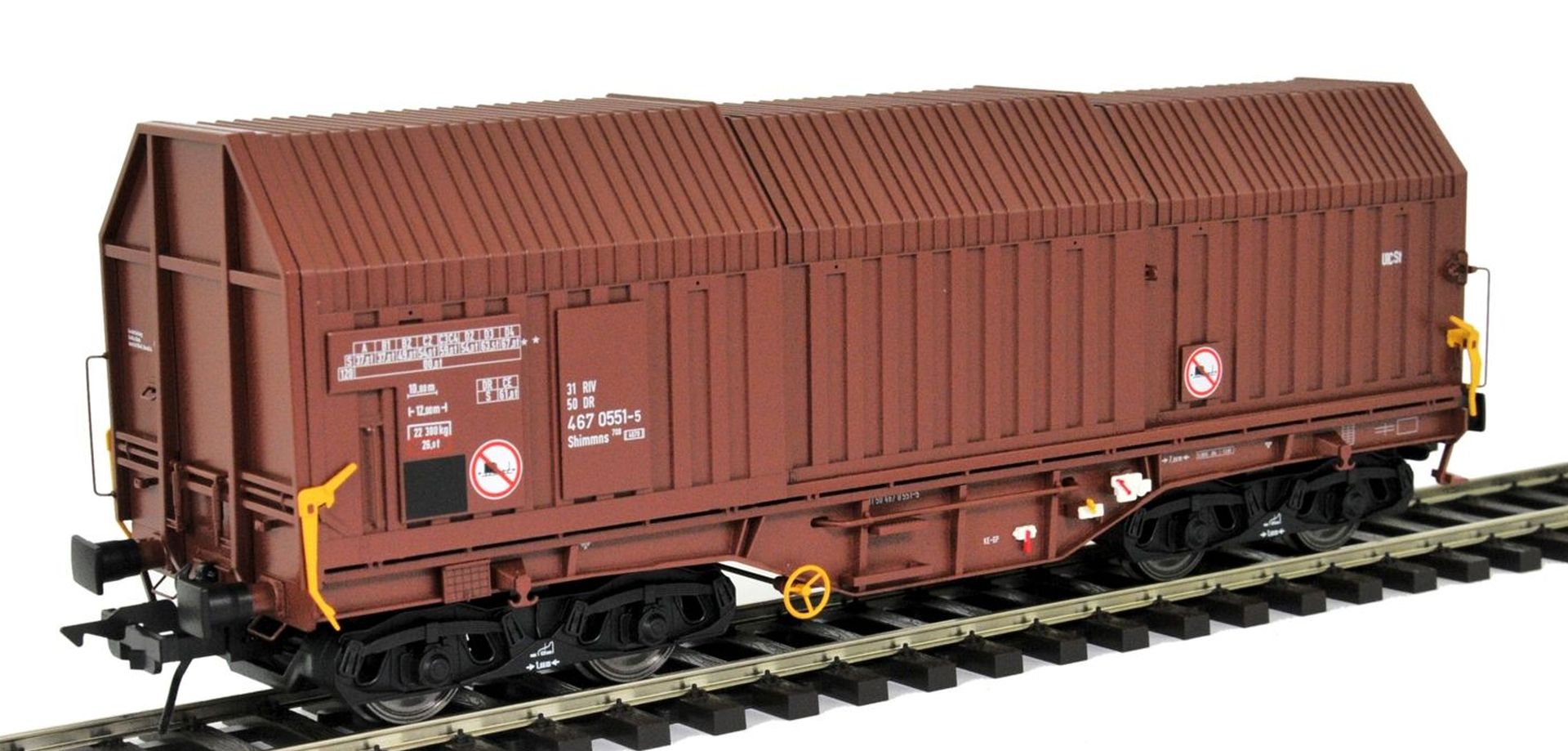 Lenz 42260-10 - Teleskophaubenwagen Shimmns-u 708 [4670], DR, Ep.V