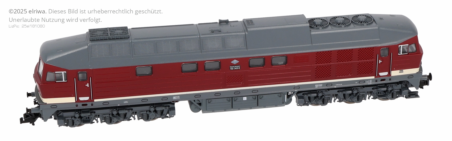 Roco 36421 - Diesellok 132 345-0, DR, Ep.IV, DC-Sound
