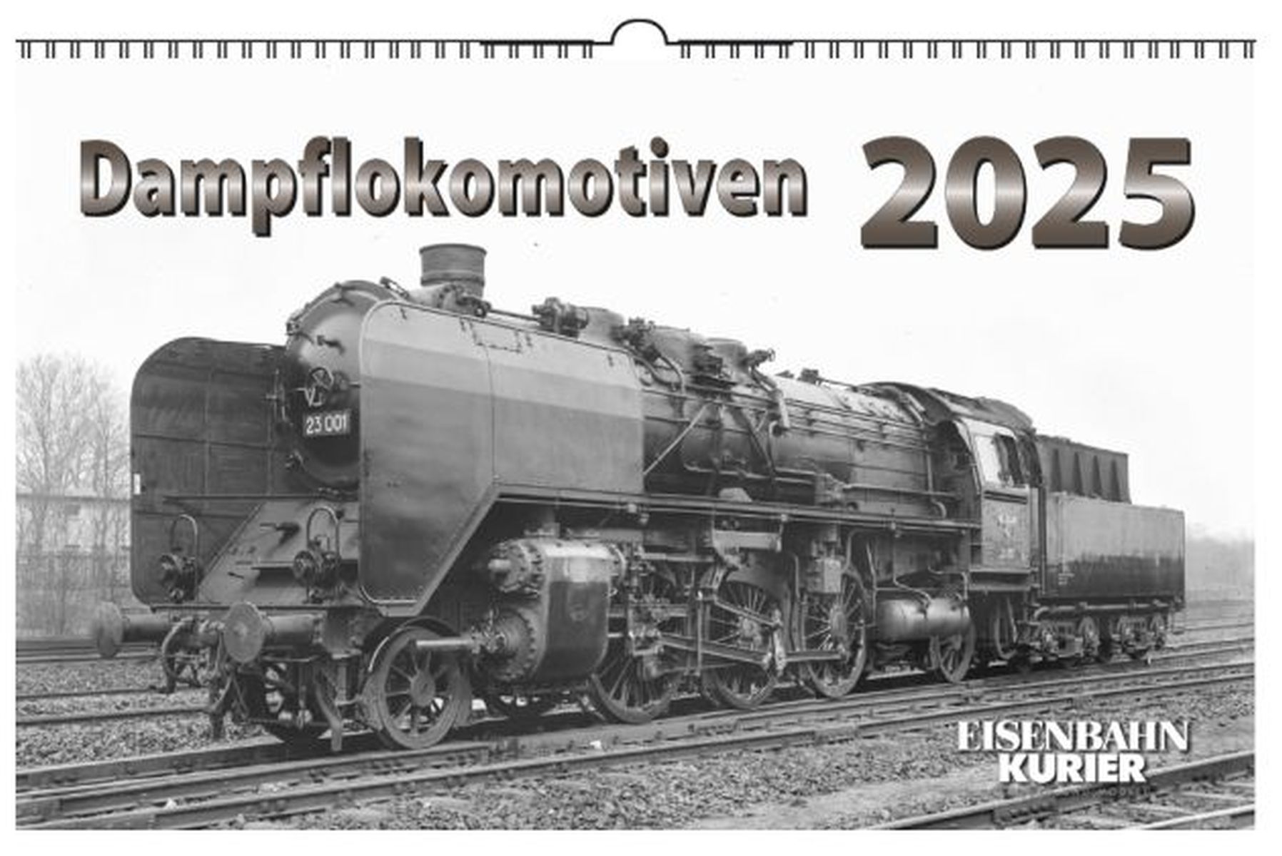 EK-Verlag 5931 - Kalender Dampflokomotiven - 2025