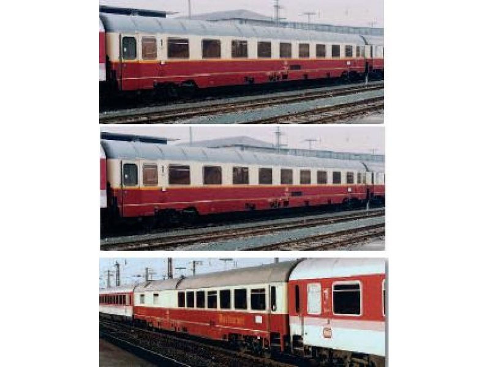 L.S. Models LS46272 - 3er Set Personenwagen, DB, Ep.IV