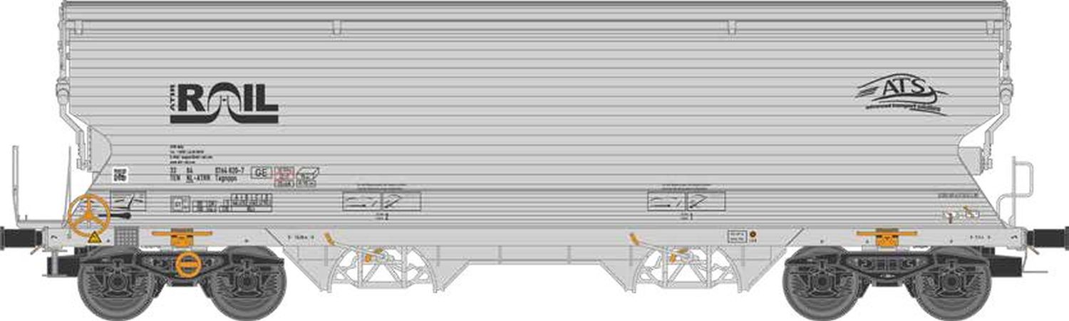 nme 509649 - Getreidewagen Tagnpps 95m³, ATIR - ATS, Ep.VI
