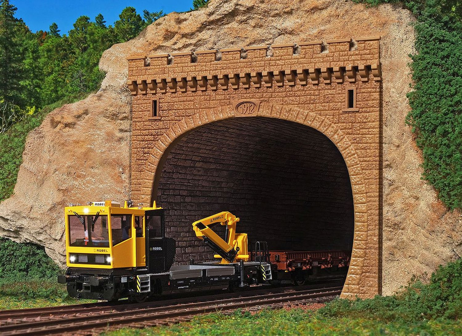 Vollmer 42502 - Tunnelportal, zweigleisig