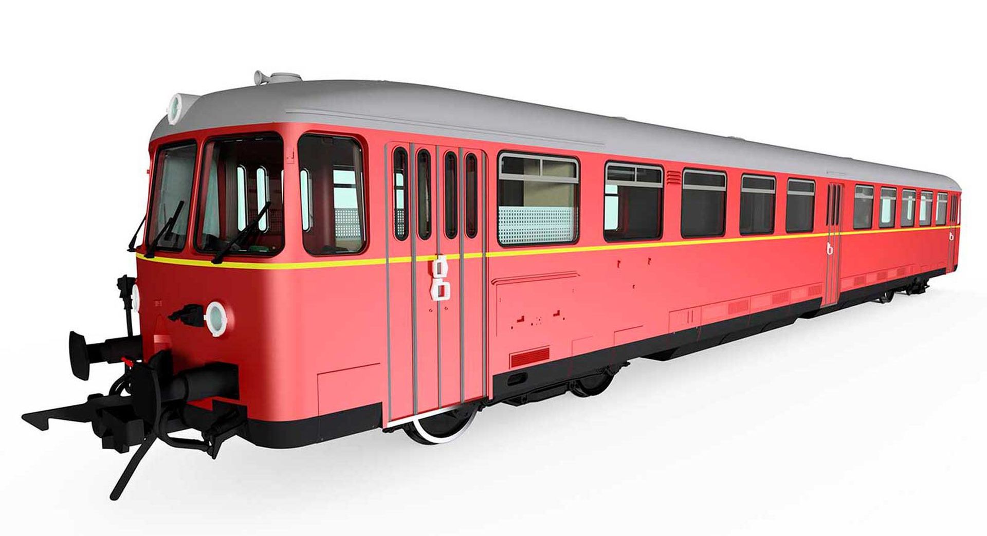 Lenz 40415-01 - Akku-Triebwagen ETA 150, DB, Ep.III, rot