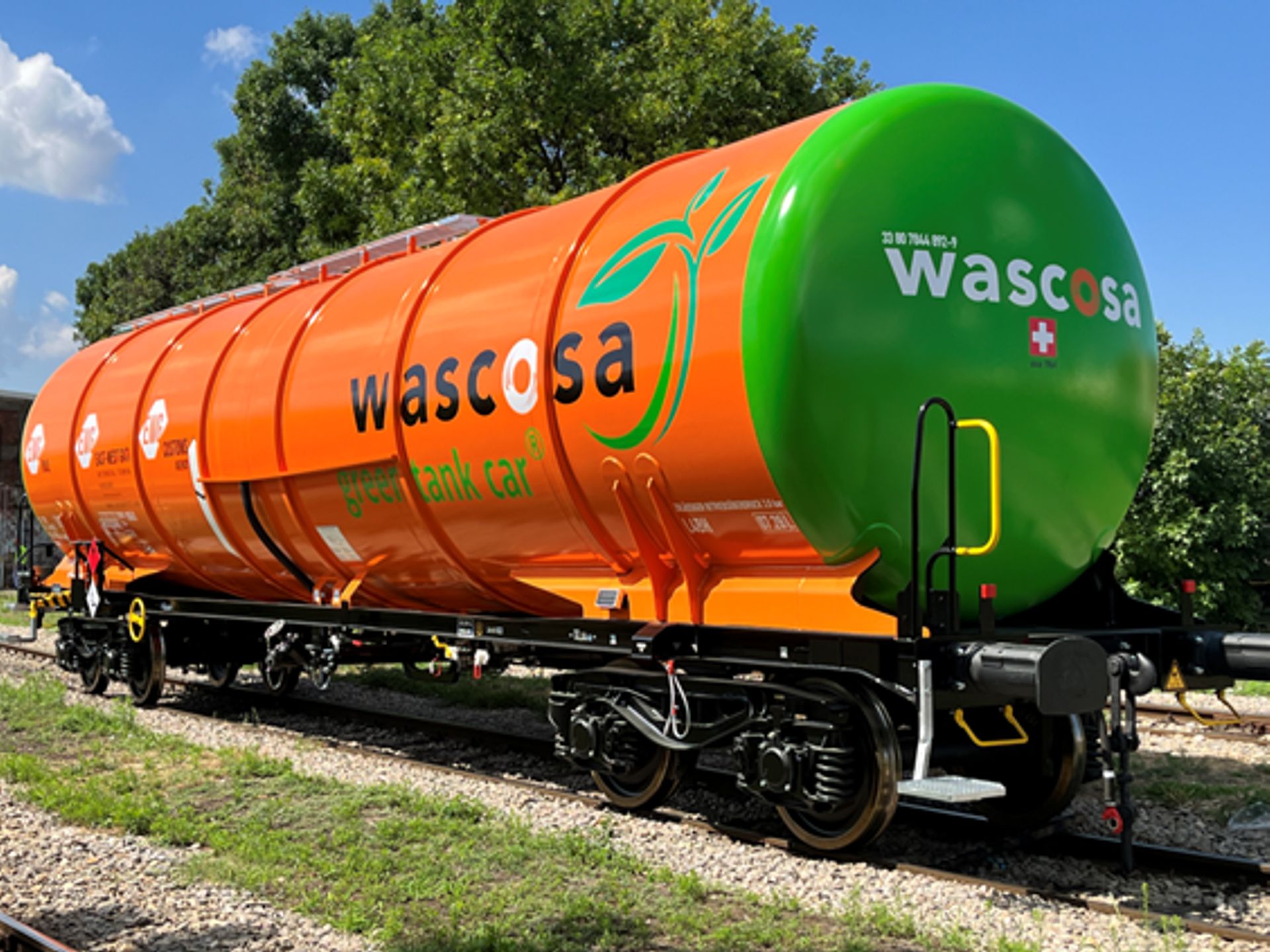 igra 96110041 - Kesselwagen Zans 98, Wascosa, Ep.VI 'green tank car', 1. BN