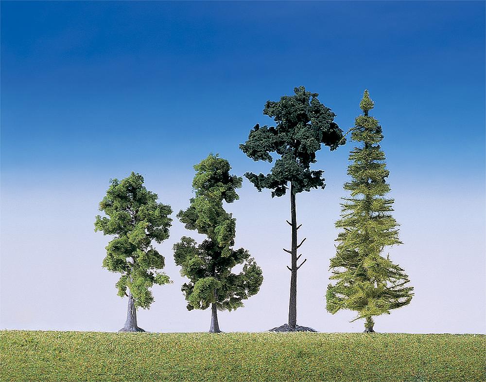 Faller 181495 - 15 Mischwald-Bäume, ca. 9-15 cm