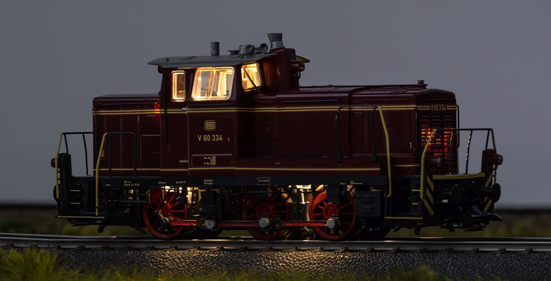 Märklin 38600 - Diesellok V 60 334, DB, Ep.III, MFX+-Sound