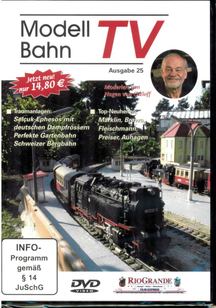VGB 7525 - DVD - Modellbahn TV - Ausgabe 25