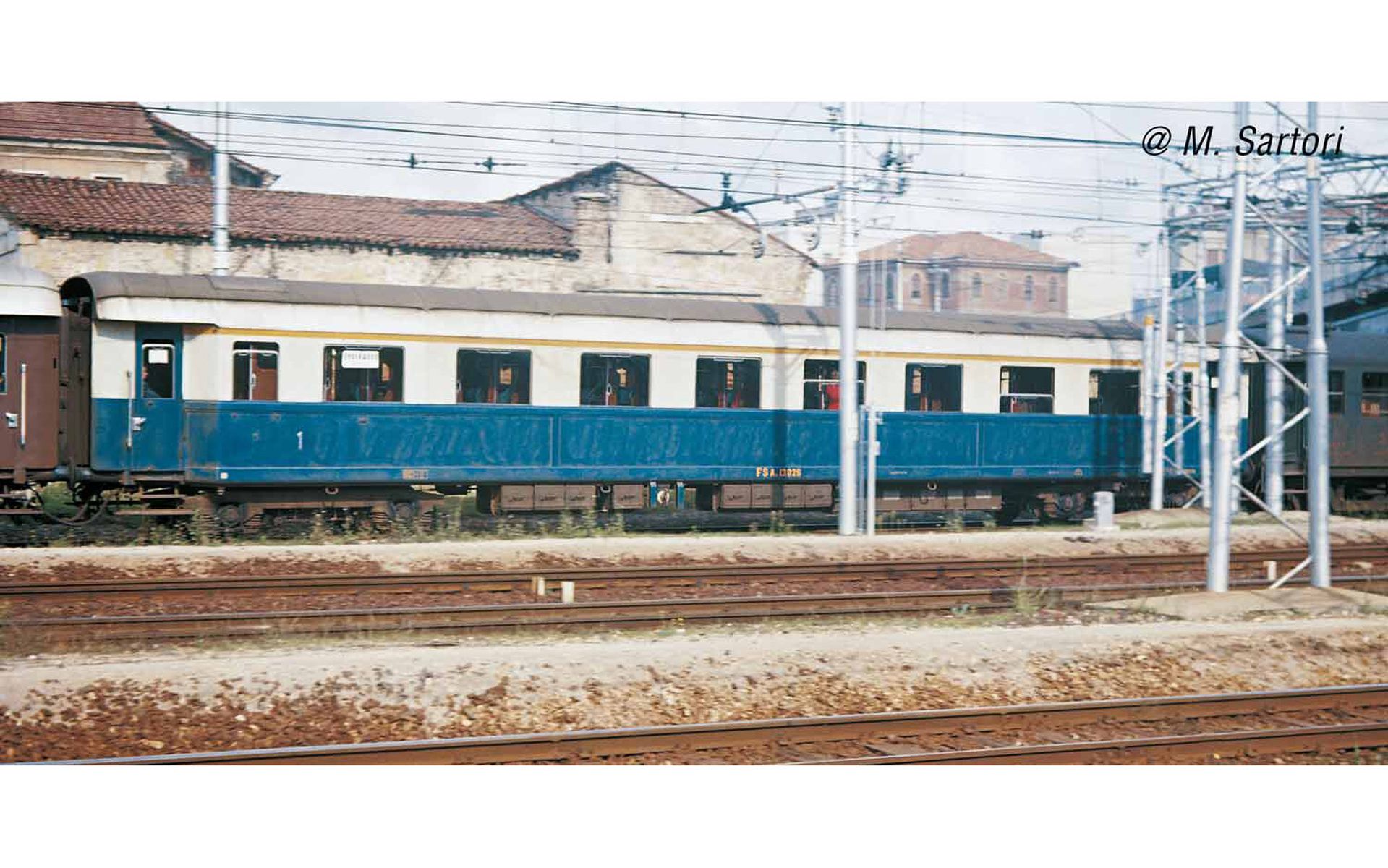 Rivarossi HR4324 - 4er Set Personenwagen 'Treno Azzurro', FS, Ep.III
