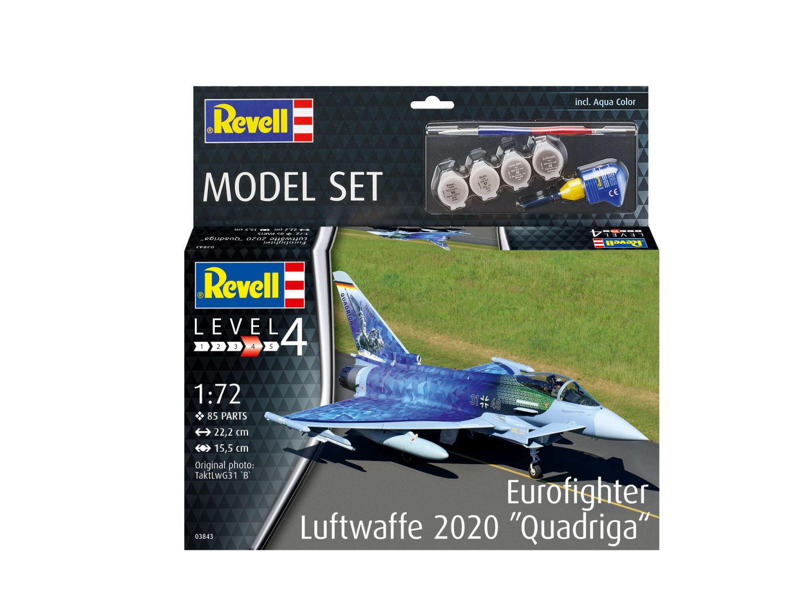 Revell 63843 - Model Set Eurofighter "Luftwaffe 2020 Quadriga"