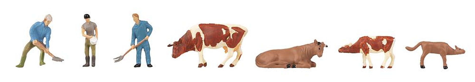 Faller 151673 - Landwirte und Kühe