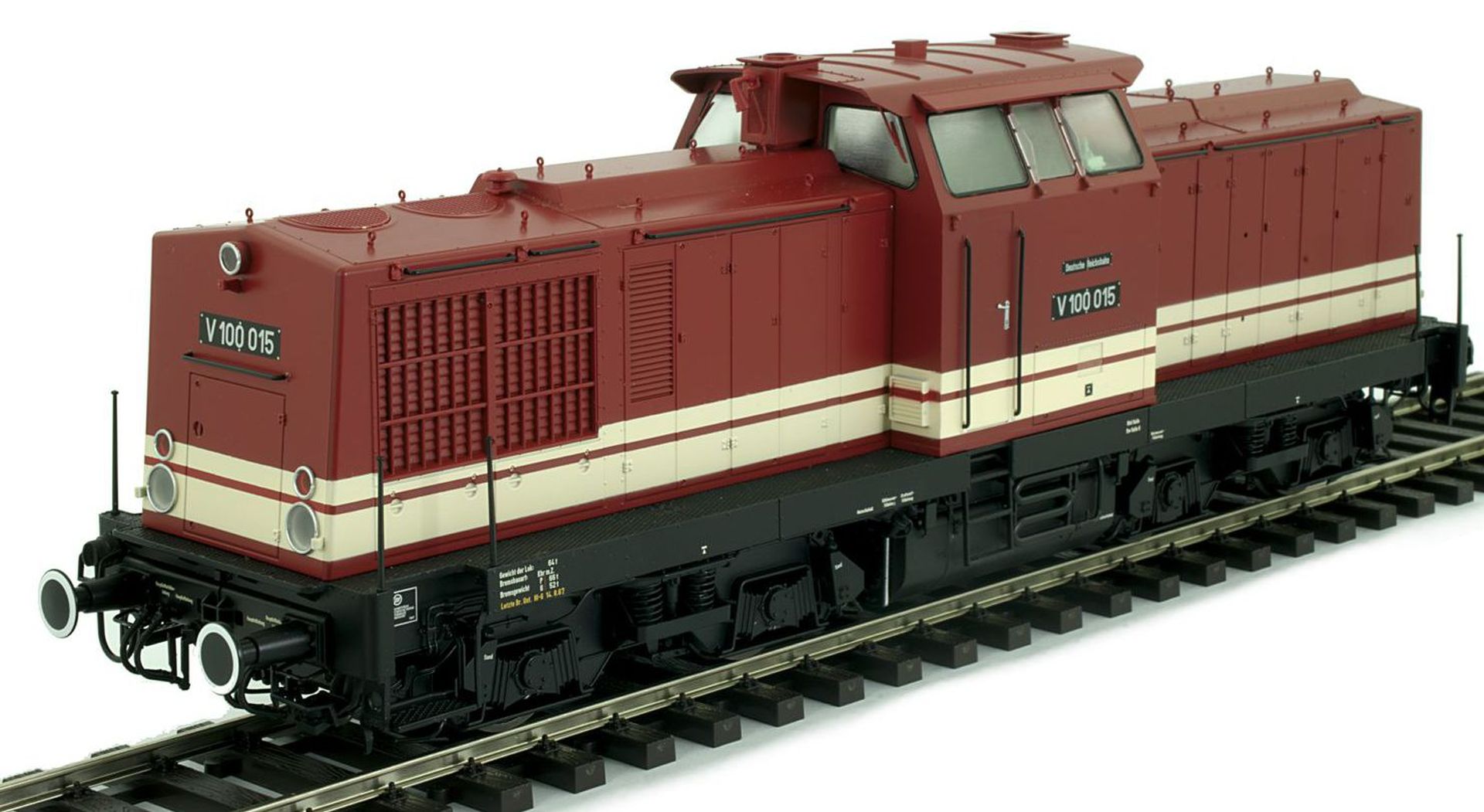 Lenz 40137-01 - Diesellok V 100 015, DR, Ep.III