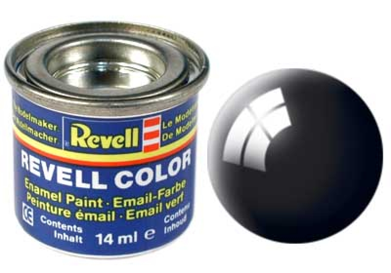 Revell 32107 - Schwarz, RAL9005, glänzend, 14ml Revell 32107 - Schwarz, RAL9005, glänzend, 14ml