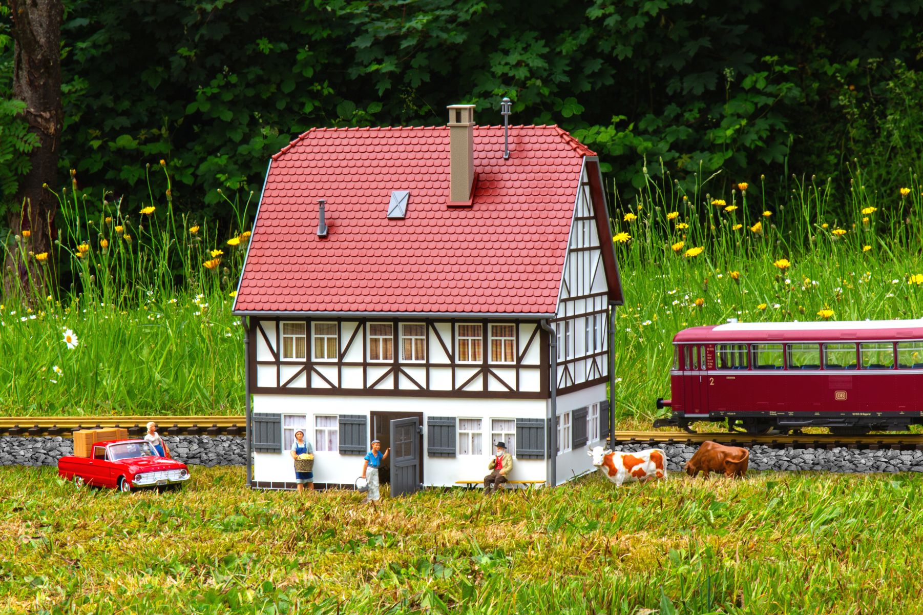 Piko 65002 - Fachwerkhaus