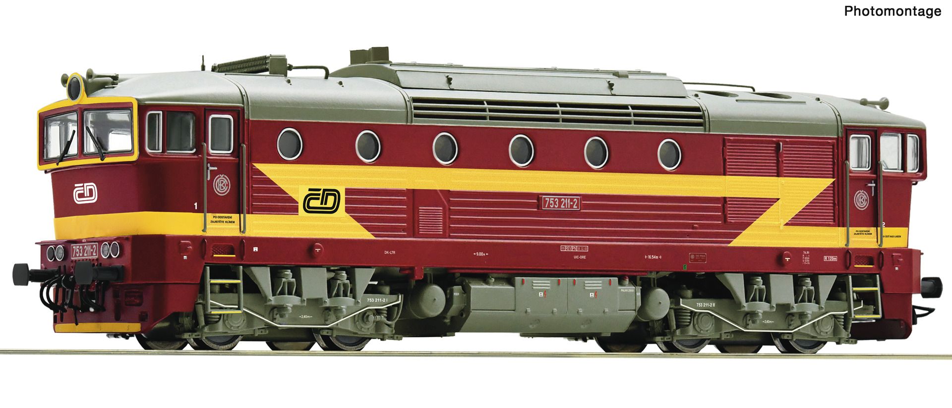 Roco 7300088 - Diesellok 753 211-2, CD, Ep.V