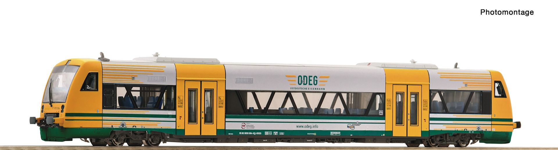 Roco 7790009 - Triebwagen VT 650 084-6, ODEG, Ep.VI, DC-Sound