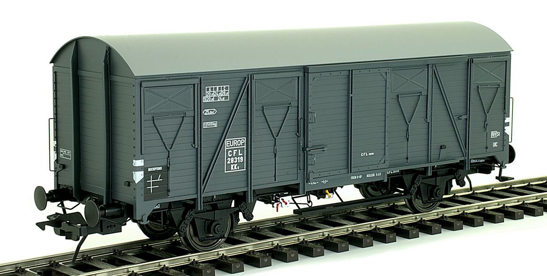 Lenz 42246-04 - Güterwagen K4, CFL, Ep.III, 28319