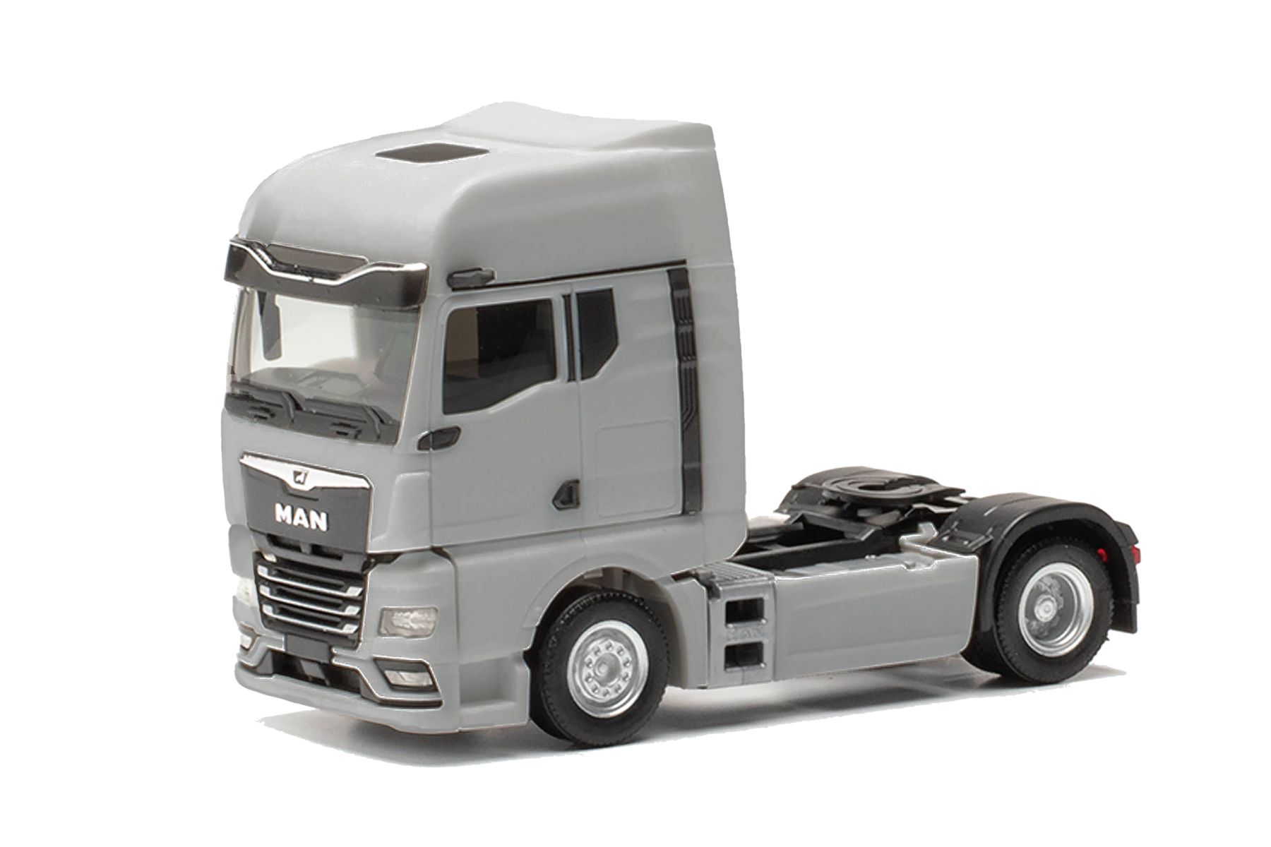 Herpa 315876-003 - MAN TGX GX Zugmaschine 2achs (mit Spiegelkameras), platingrau