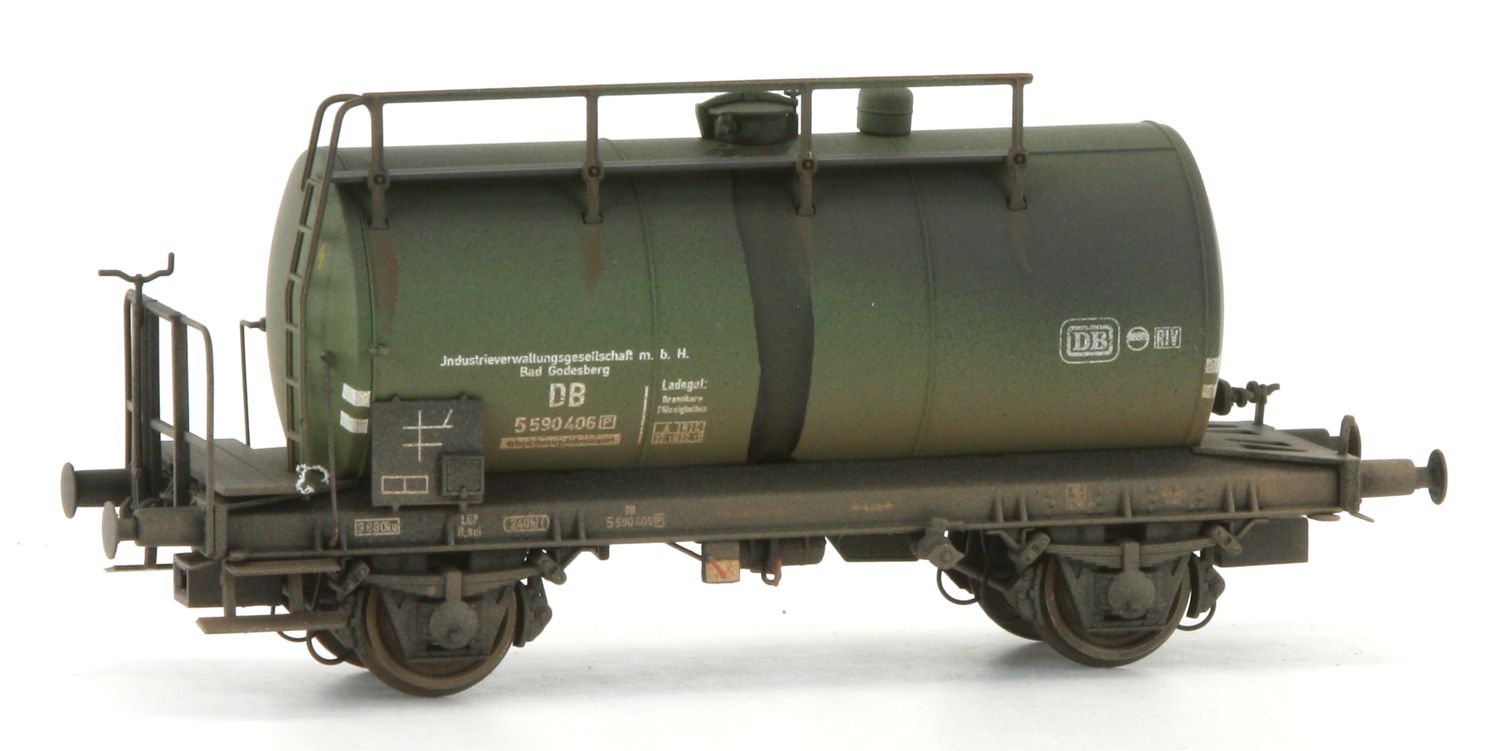 Exact-Train EX22003 - Kesselwagen Uerdingen, DB, Ep.III, 'IVG' verschmutzt