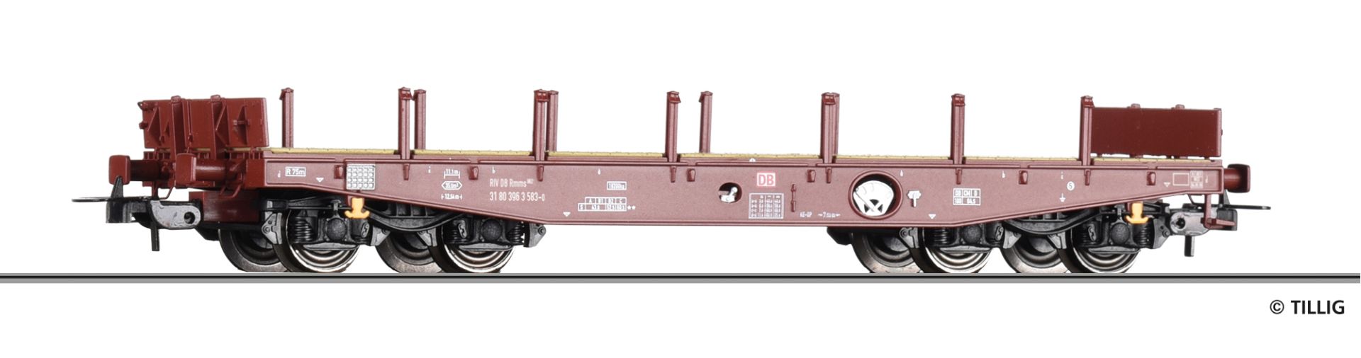 Tillig 77075 - Schwerlastwagen Rmms 662, DBAG, Ep.V