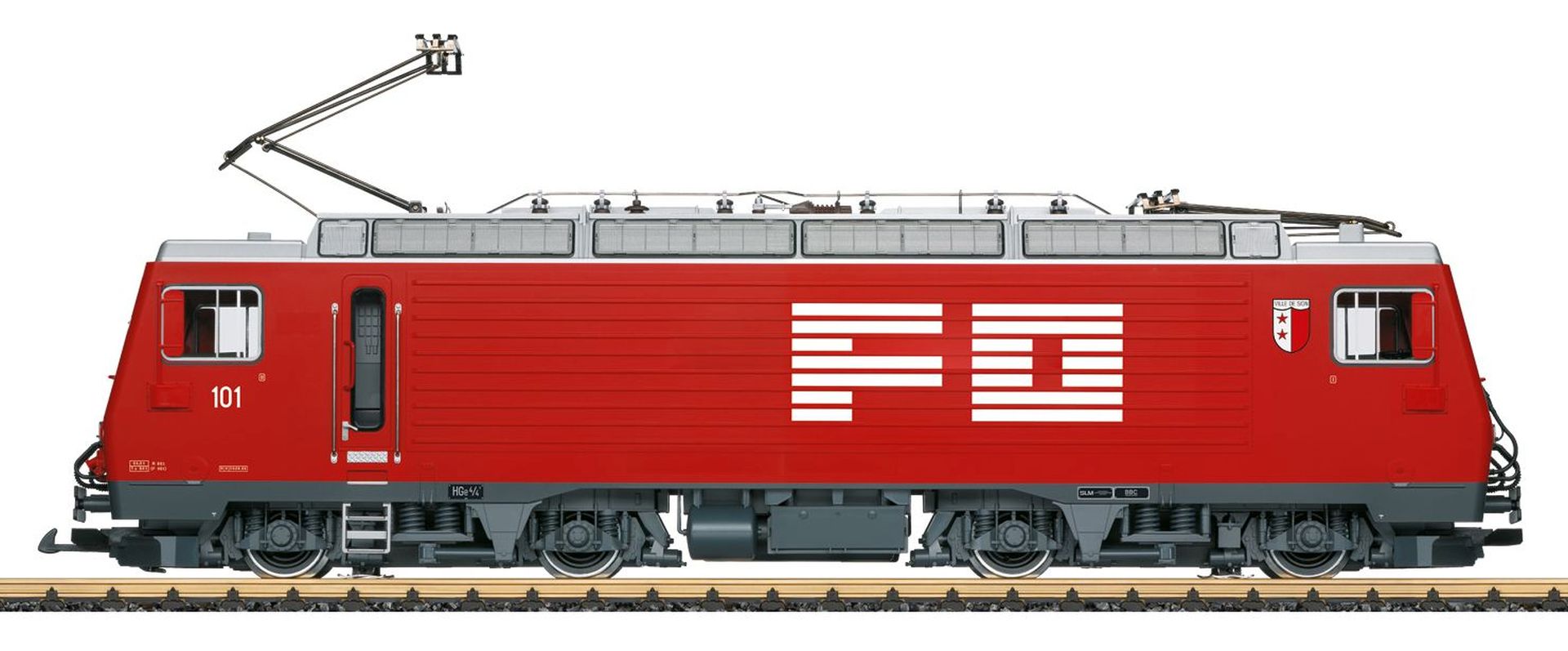 LGB 23103 - E-Lok HGe 3/4 101, FO, Ep.V, DC-MFX-Sound