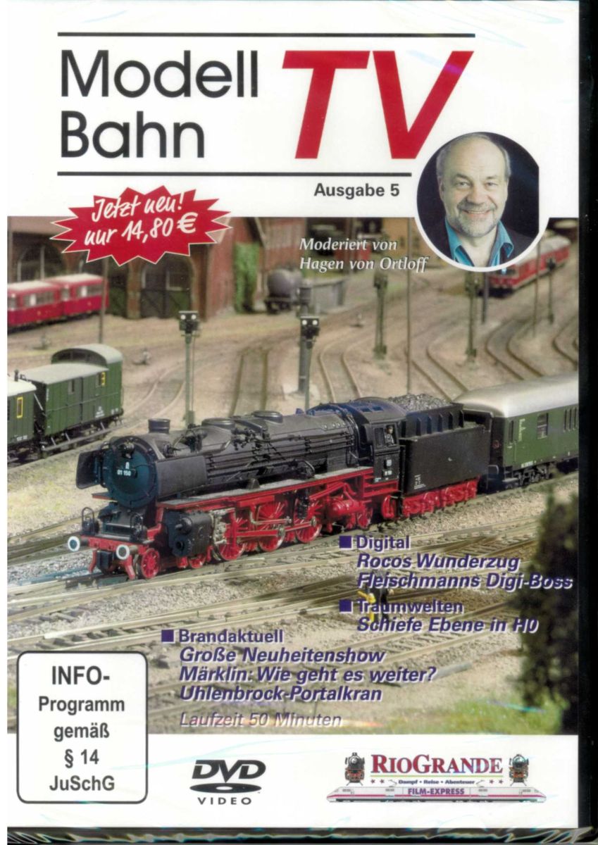VGB 7505 - DVD - Modellbahn TV - Ausgabe 5