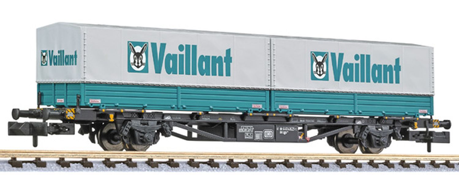 Liliput 265223 - Containertragwagen Lgjs, DB, Ep.IV 'Vaillant'
