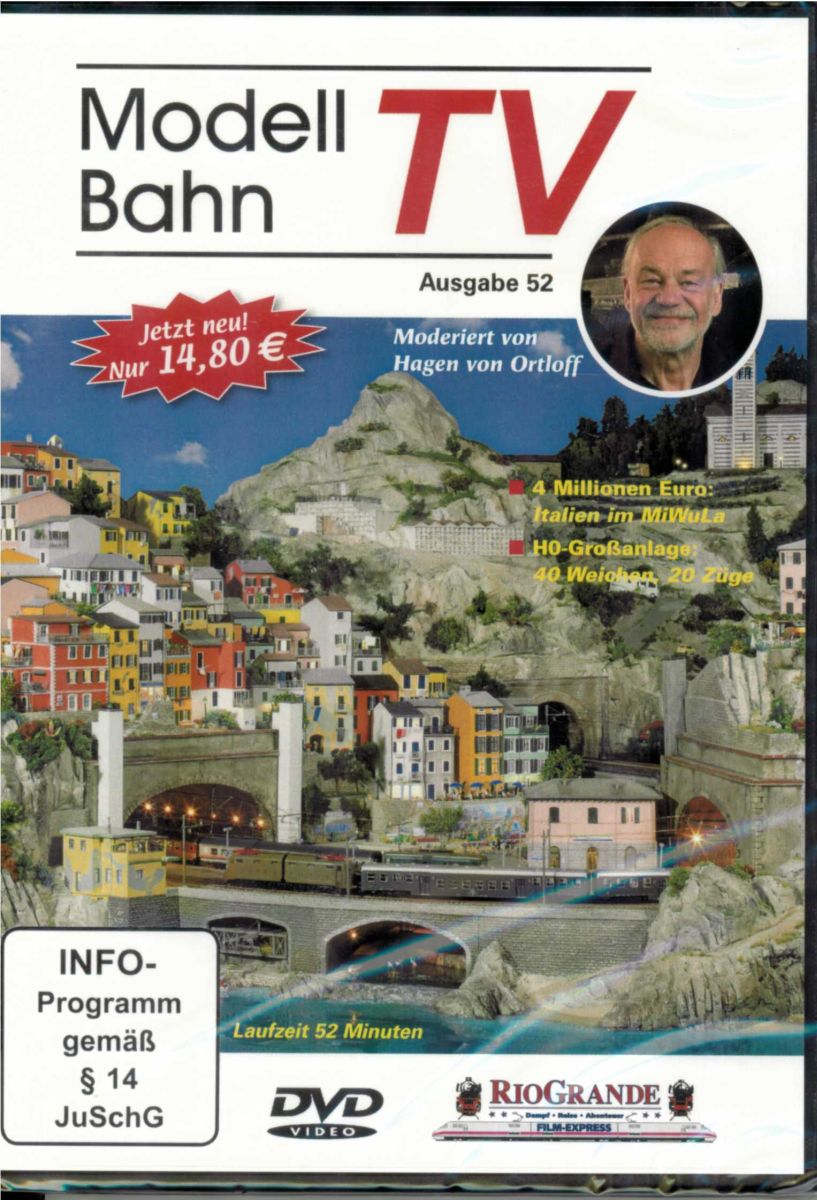 VGB 7552 - DVD - Modellbahn TV - Ausgabe 52