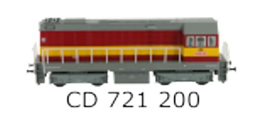 mtb H0CD721200 - Diesellok 721 200, CD, Ep.V