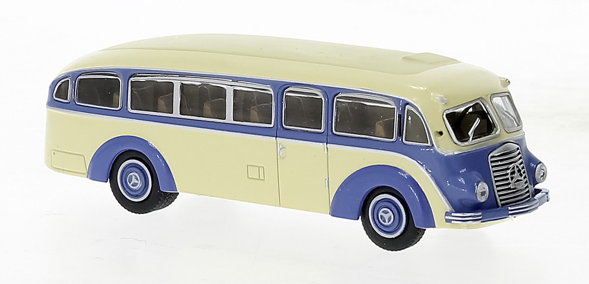 Brekina 52431 - MB LO3500, weiß/blau, 1936