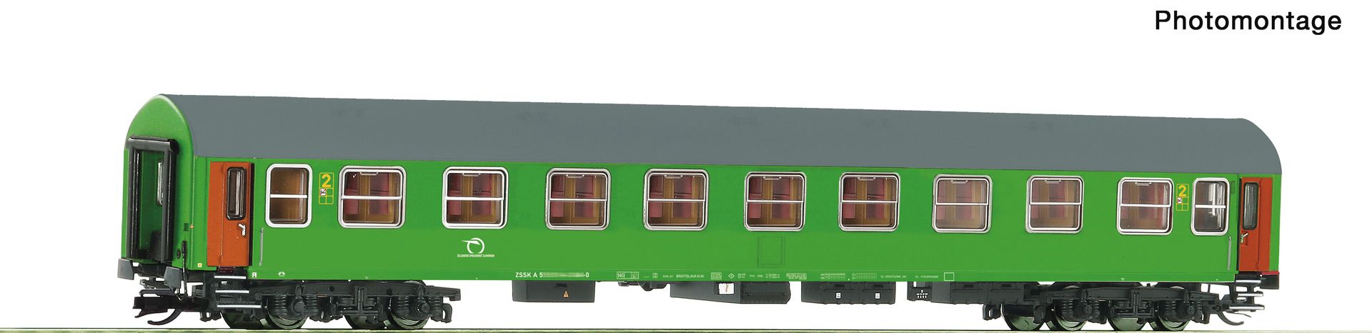 Roco 6280037 - Personenwagen Typ B 2. Klasse, ZSSK, Ep.V-VI