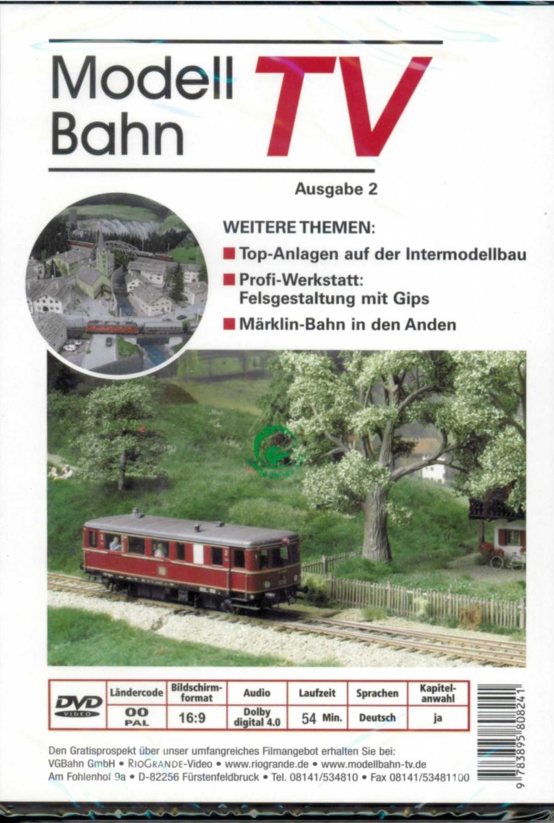 VGB 7502 - DVD - Modellbahn TV - Ausgabe 2